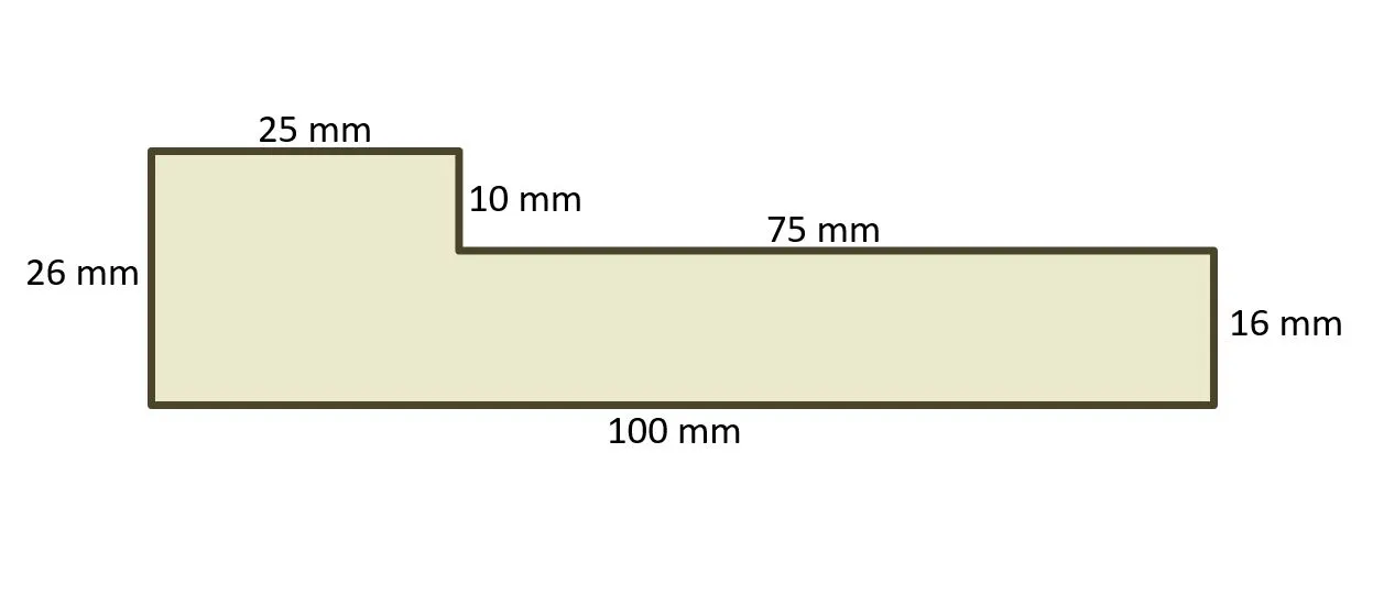 Fi. Ortgangbretter gefalzt 26x100 mm