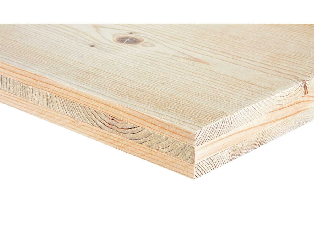 3-Schichtplatte Fichte, 22 mm, B/C - Dreischichtplatten - Maag Holz GmbH