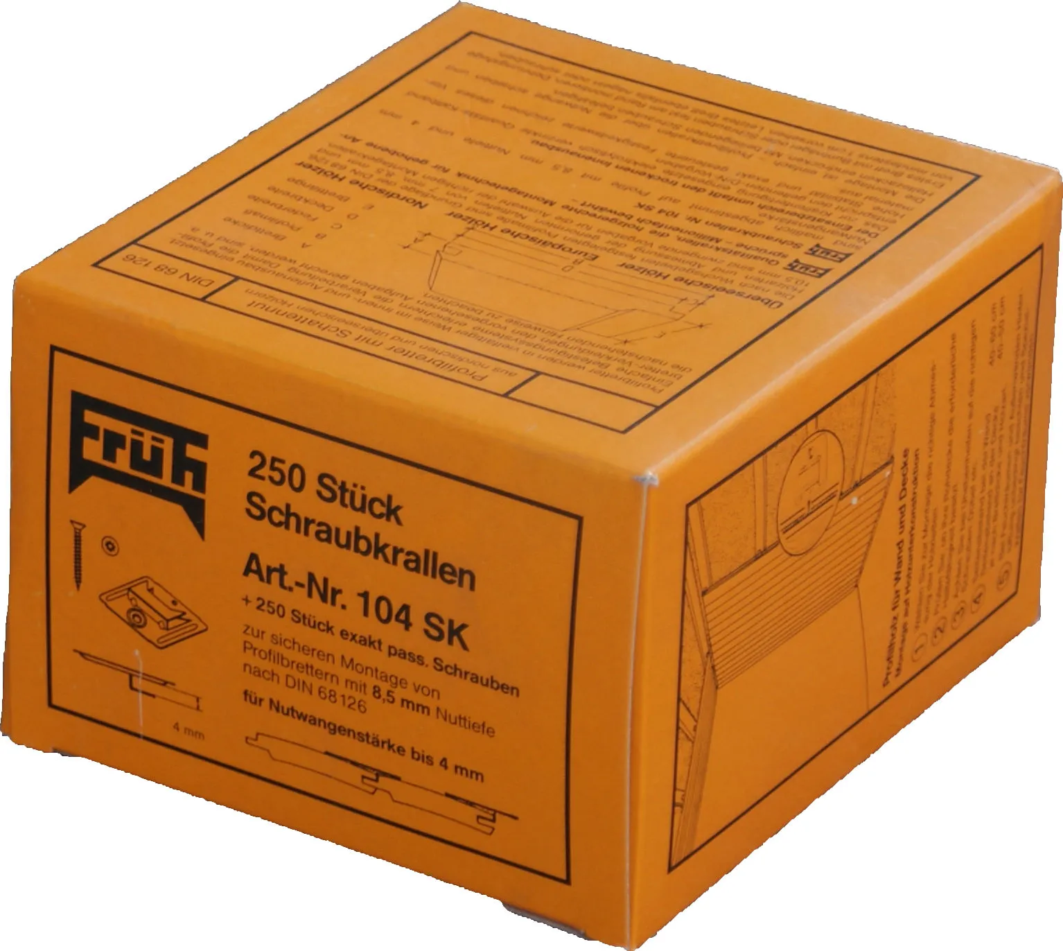 Profilholzkrallen 104 SK