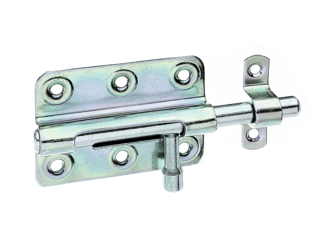 Bolzenriegel,gbvz,m.bef.Schlaufe, 80/125