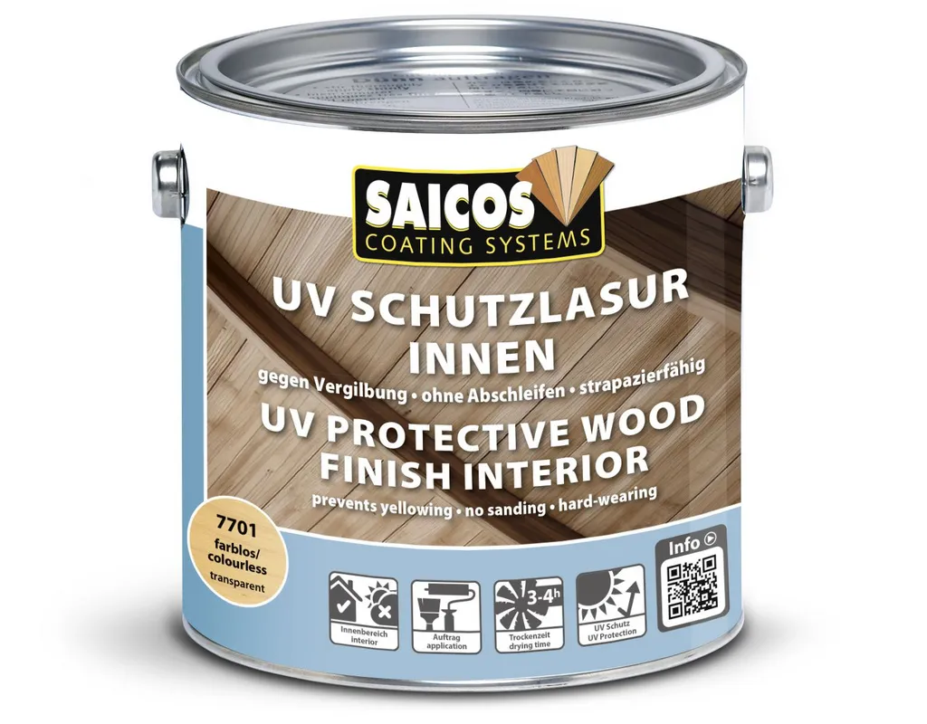 Saicos UV-Schutzlasur Innen Saicos UV-Schutzlasur Innen