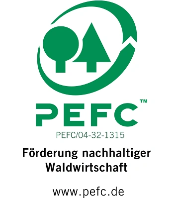 PEFC grün offproduct groß PEFC grün offproduct groß